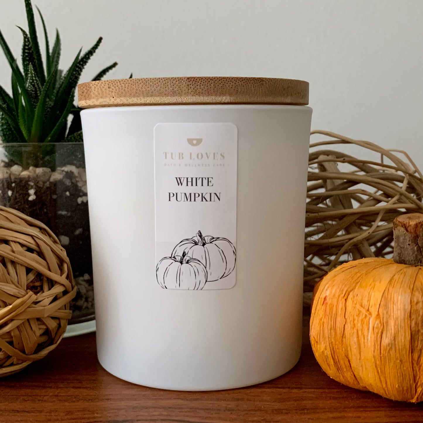 White Pumpkin - Natural Soy Candle