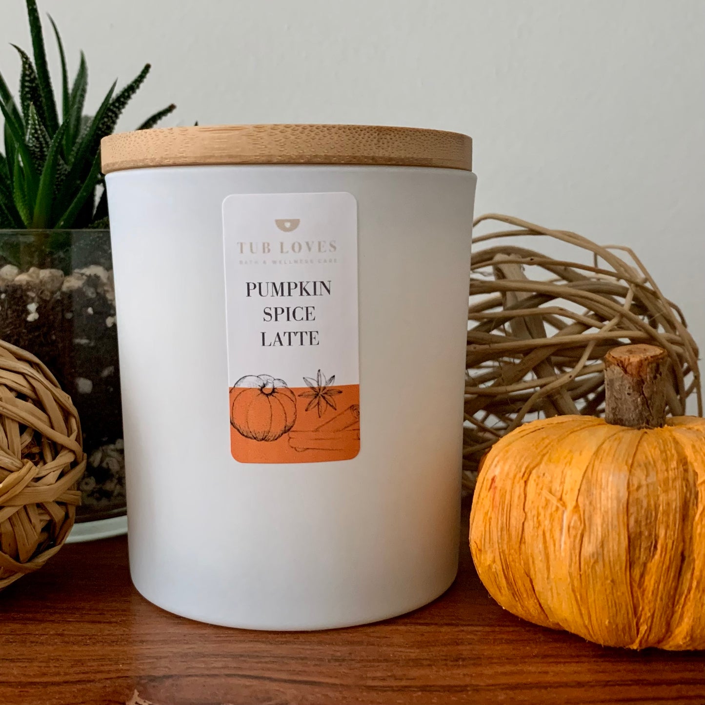 Pumpkin Spice Latte - Natural Soy Candle