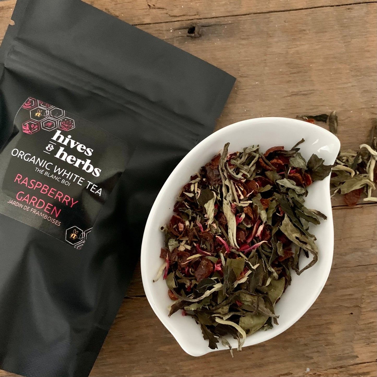 Raspberry Garden - White Tea